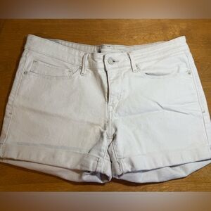 Levi's White Jean Shorts for Women